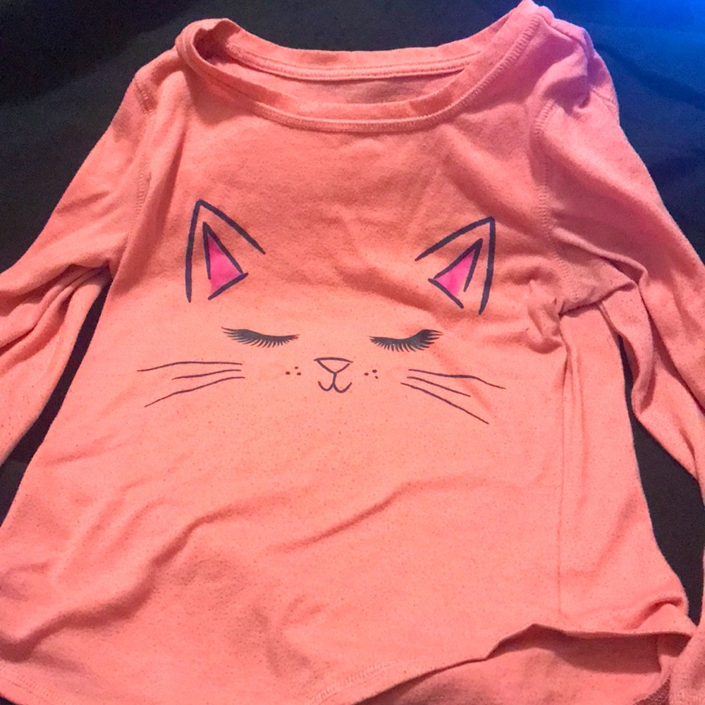 Pink cat pajamas